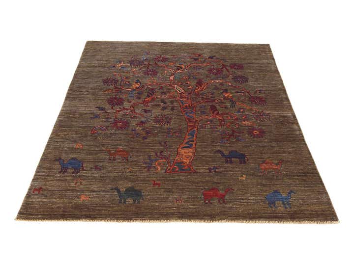 4' 2 x 5' 11 Hand Knotted Ariana Ziegler Rug