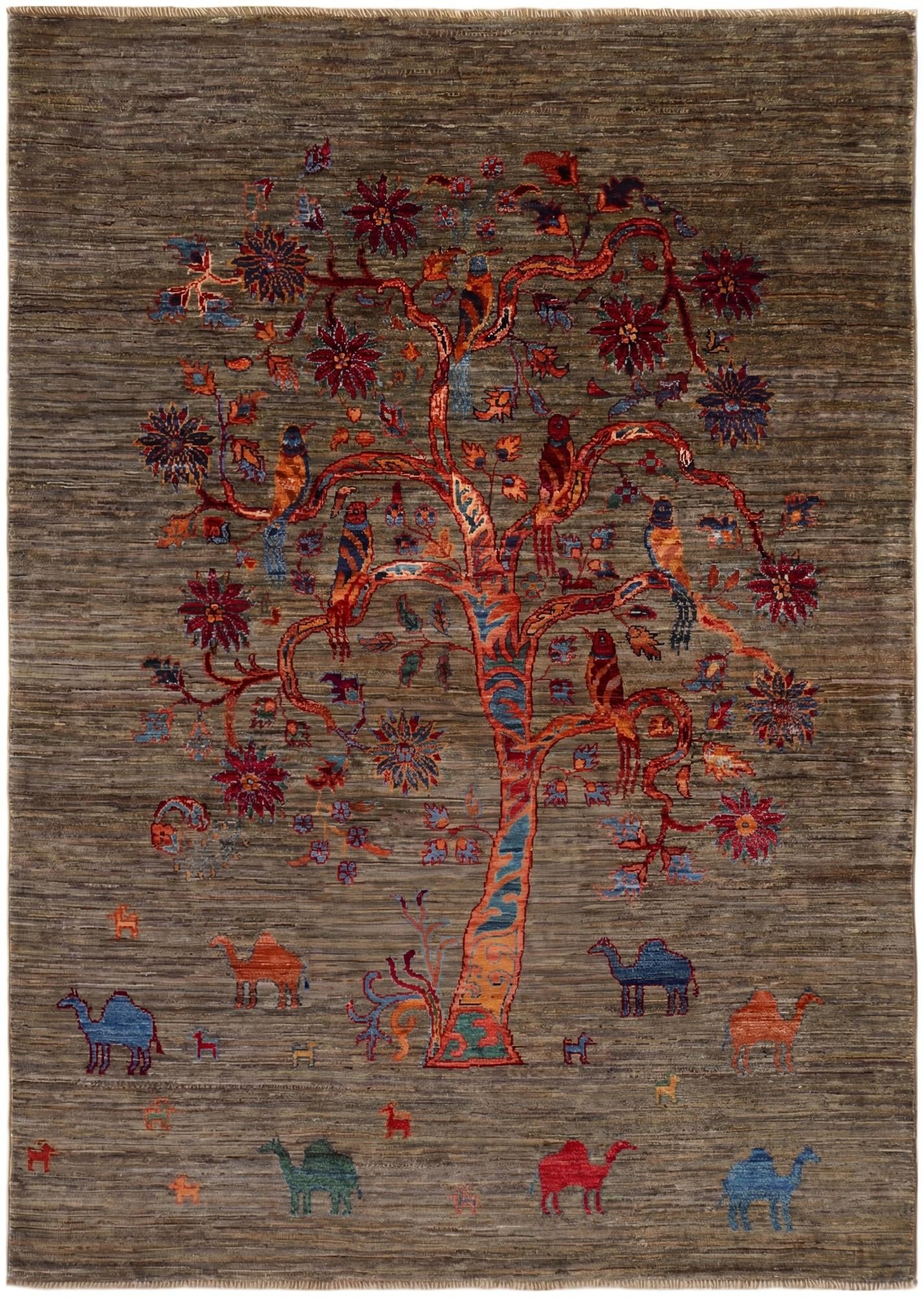 4' 2 x 5' 11 Hand Knotted Ariana Ziegler Rug