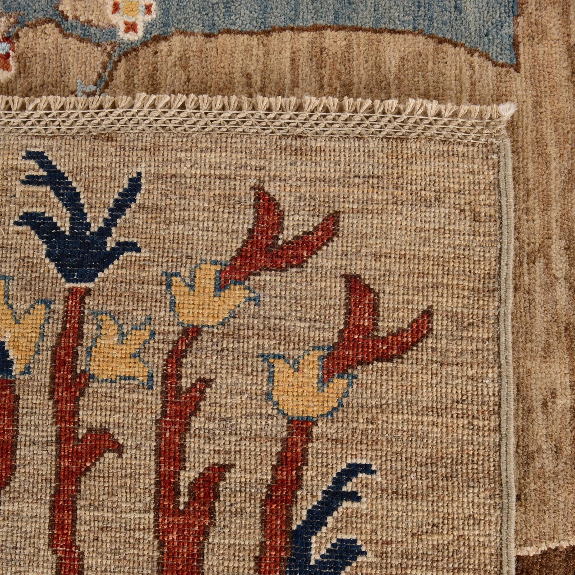150cm x 195cm Hand Knotted Ariana Ziegler Rug
