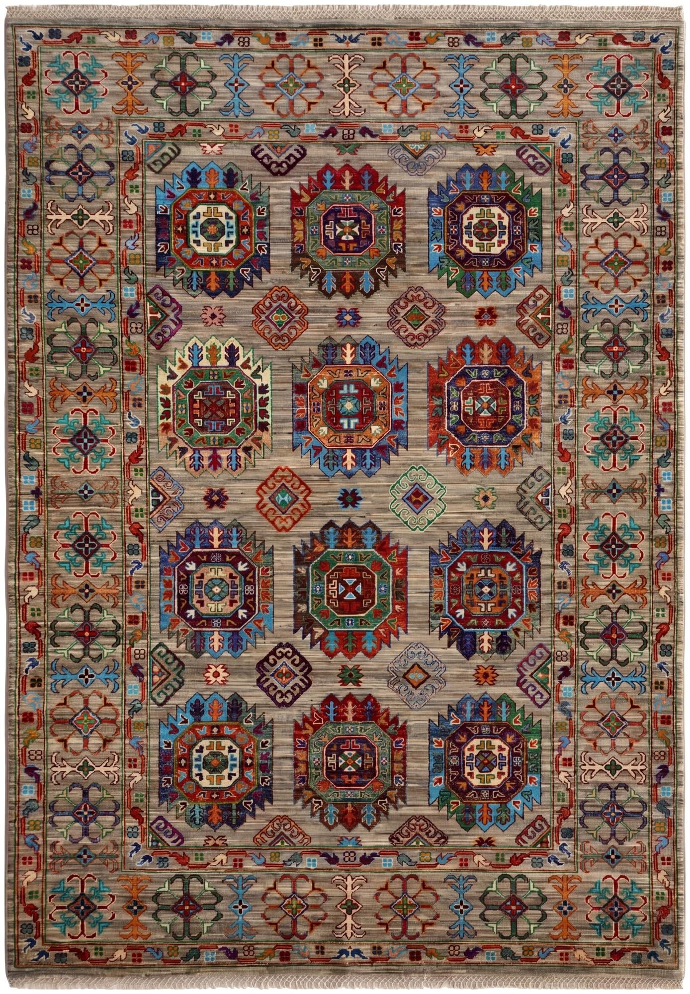 5' 1 x 7' 3 Hand Knotted Ariana Ziegler Rug
