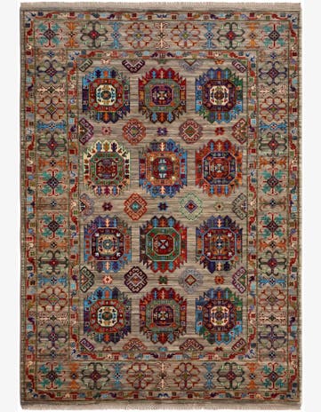5' 1 x 7' 3 Hand Knotted Ariana Ziegler Rug