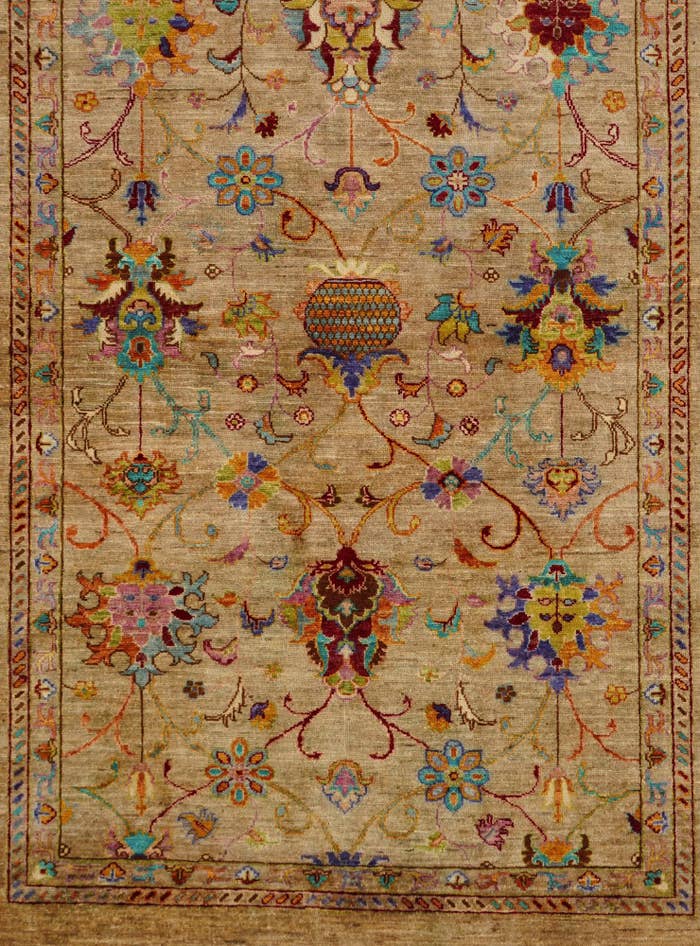 Detail image of 5' 3 x 7' 3 Hand Knotted Ariana Ziegler Rug