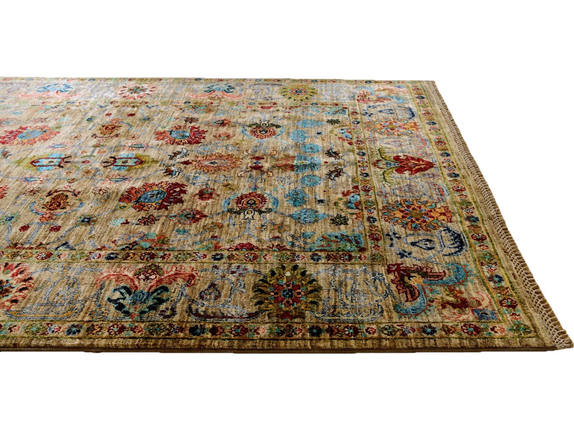 5' 2 x 6' 8 Hand Knotted Ariana Ziegler Rug