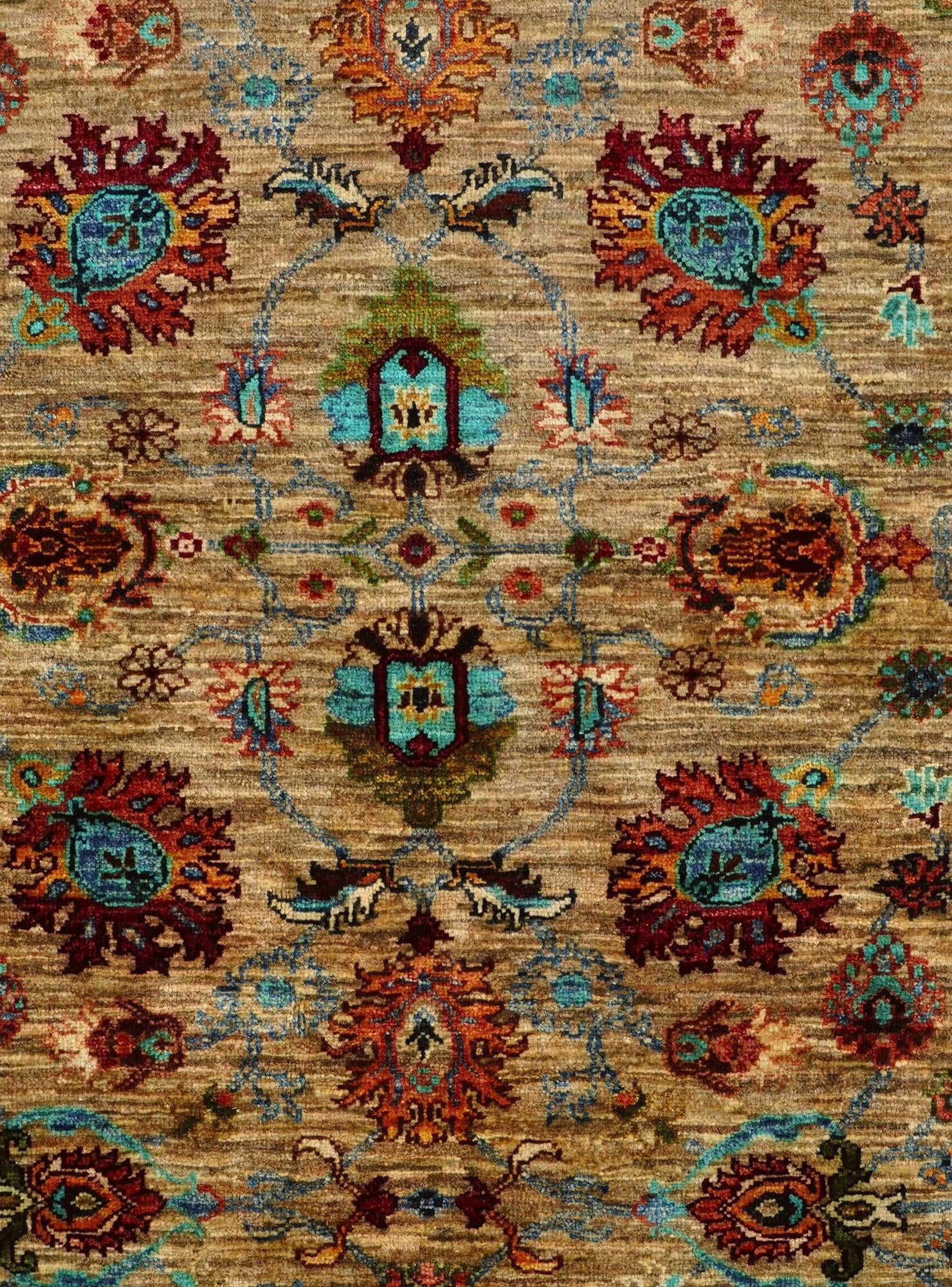 5' 2 x 6' 8 Hand Knotted Ariana Ziegler Rug