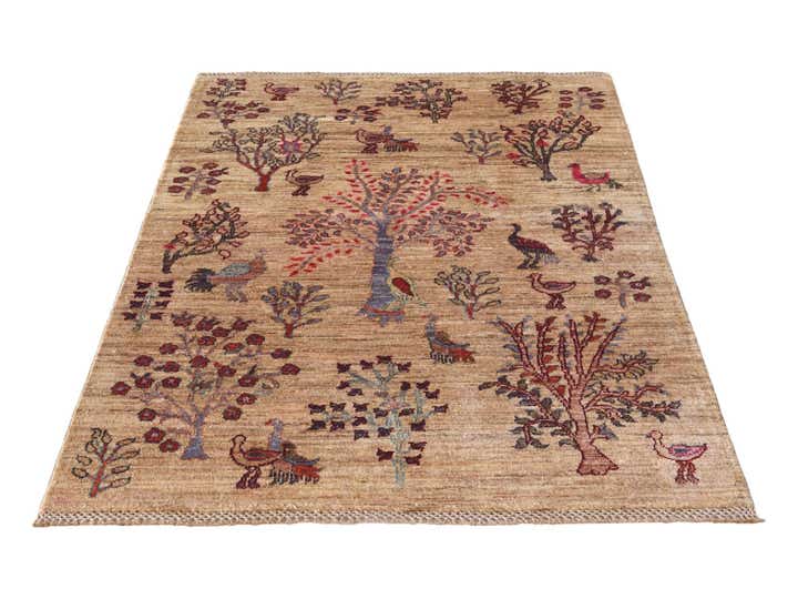 3' 3 x 5' Hand Knotted Ariana Ziegler Rug