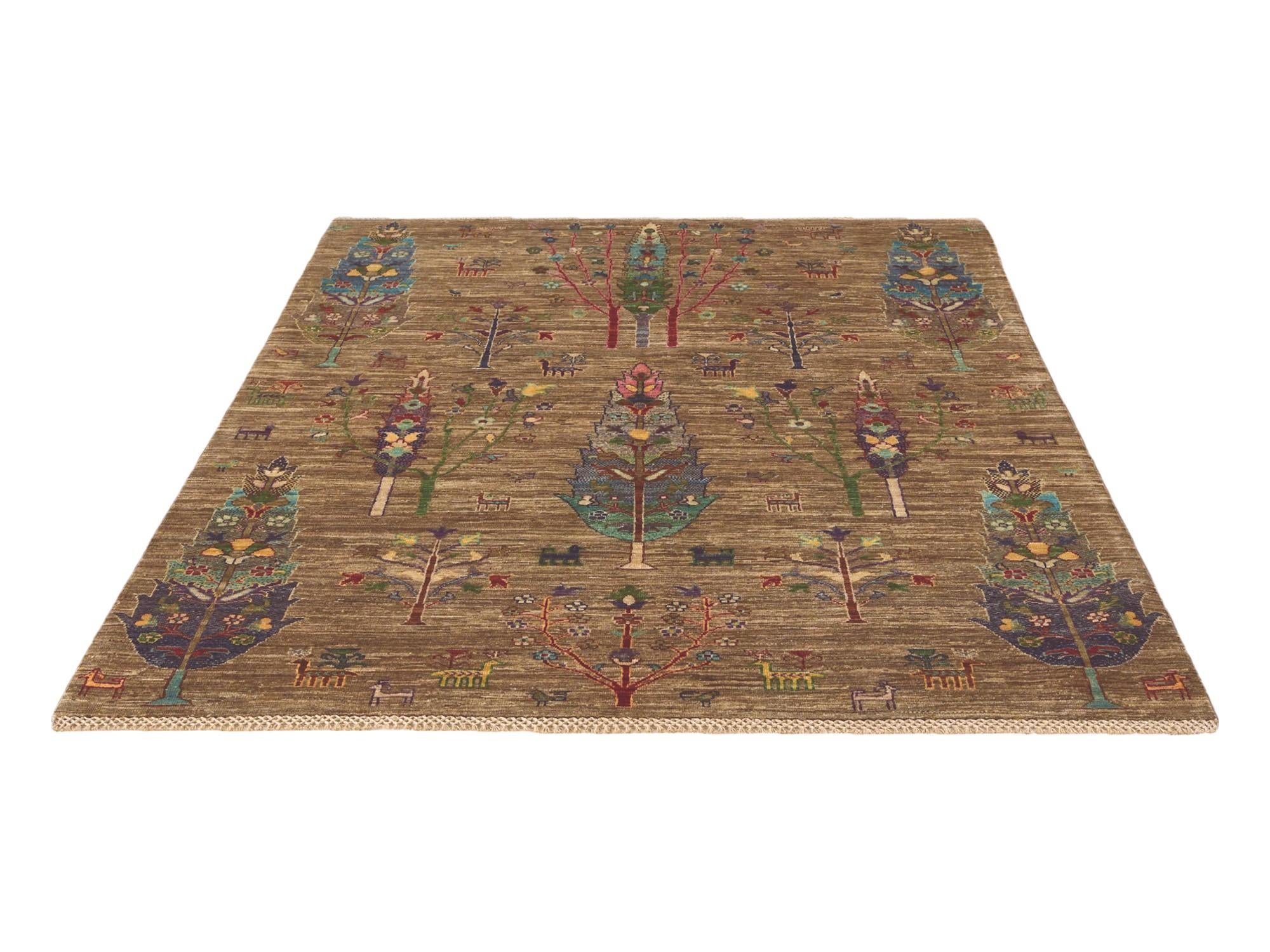 5' 1 x 7' 1 Hand Knotted Ariana Ziegler Rug