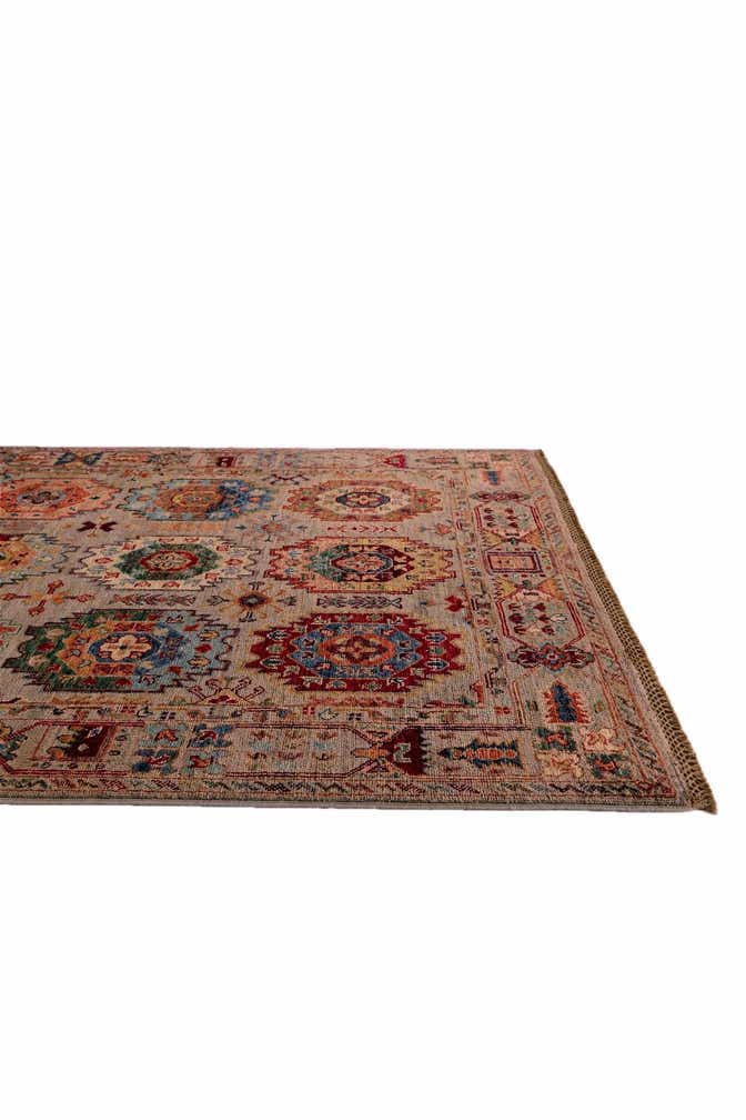 4' x 6' 4 Hand Knotted Ariana Ziegler Rug