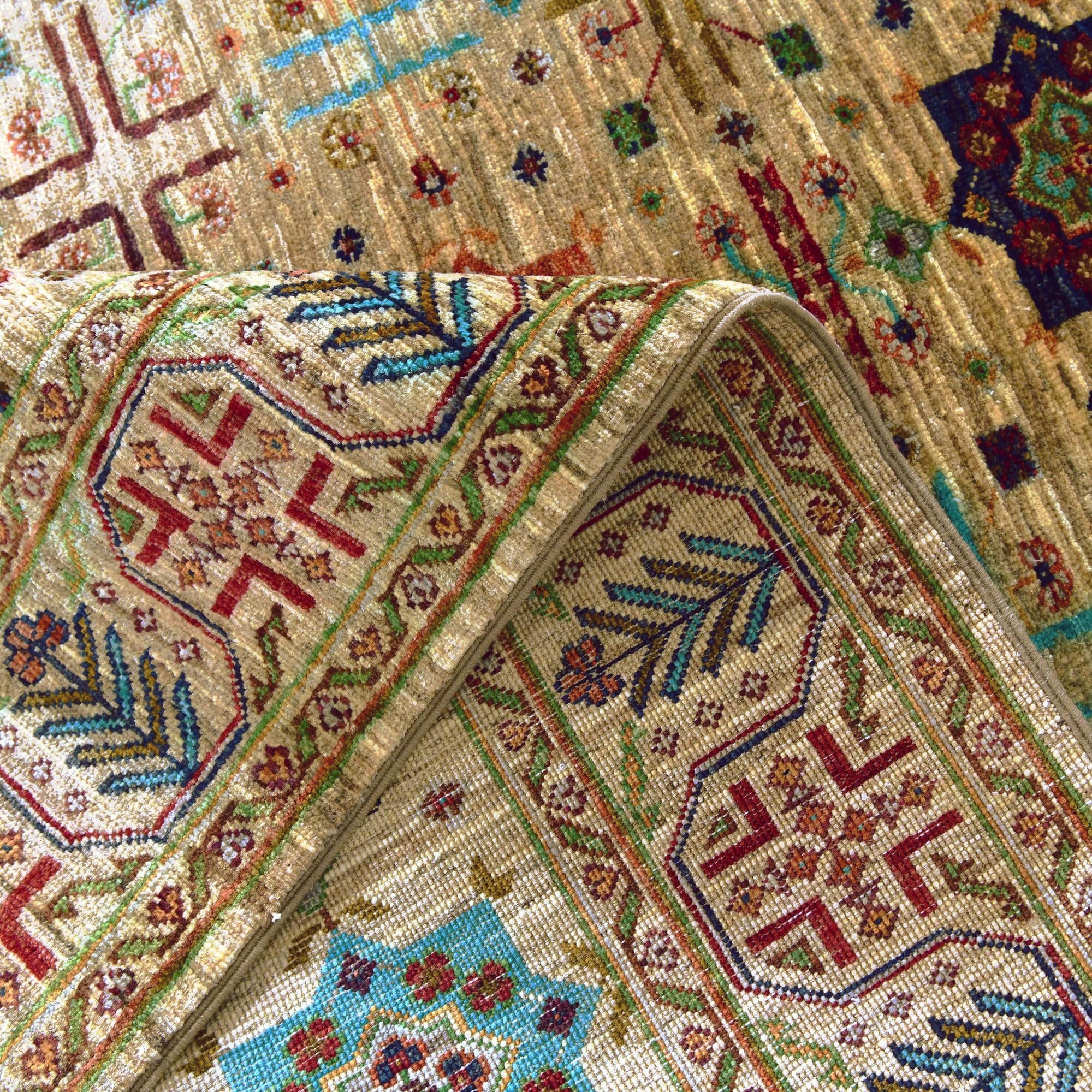4' 11 x 6' 8 Hand Knotted Ariana Ziegler Rug