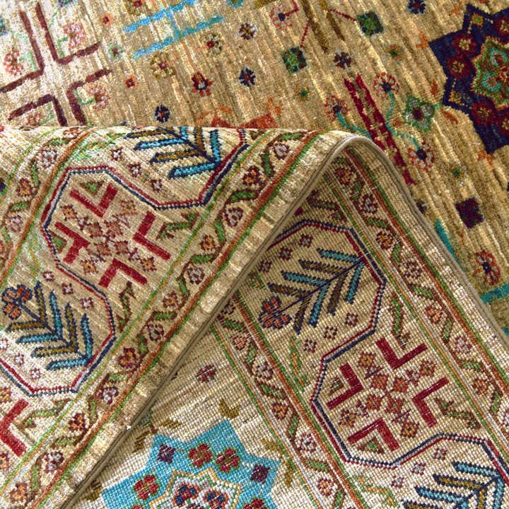 4' 11 x 6' 8 Hand Knotted Ariana Ziegler Rug
