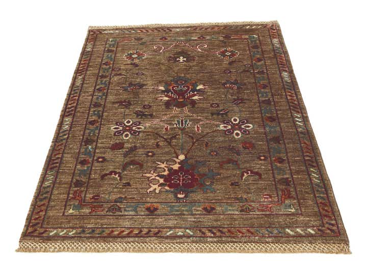 2' 9 x 4' 2 Hand Knotted Ariana Ziegler Rug