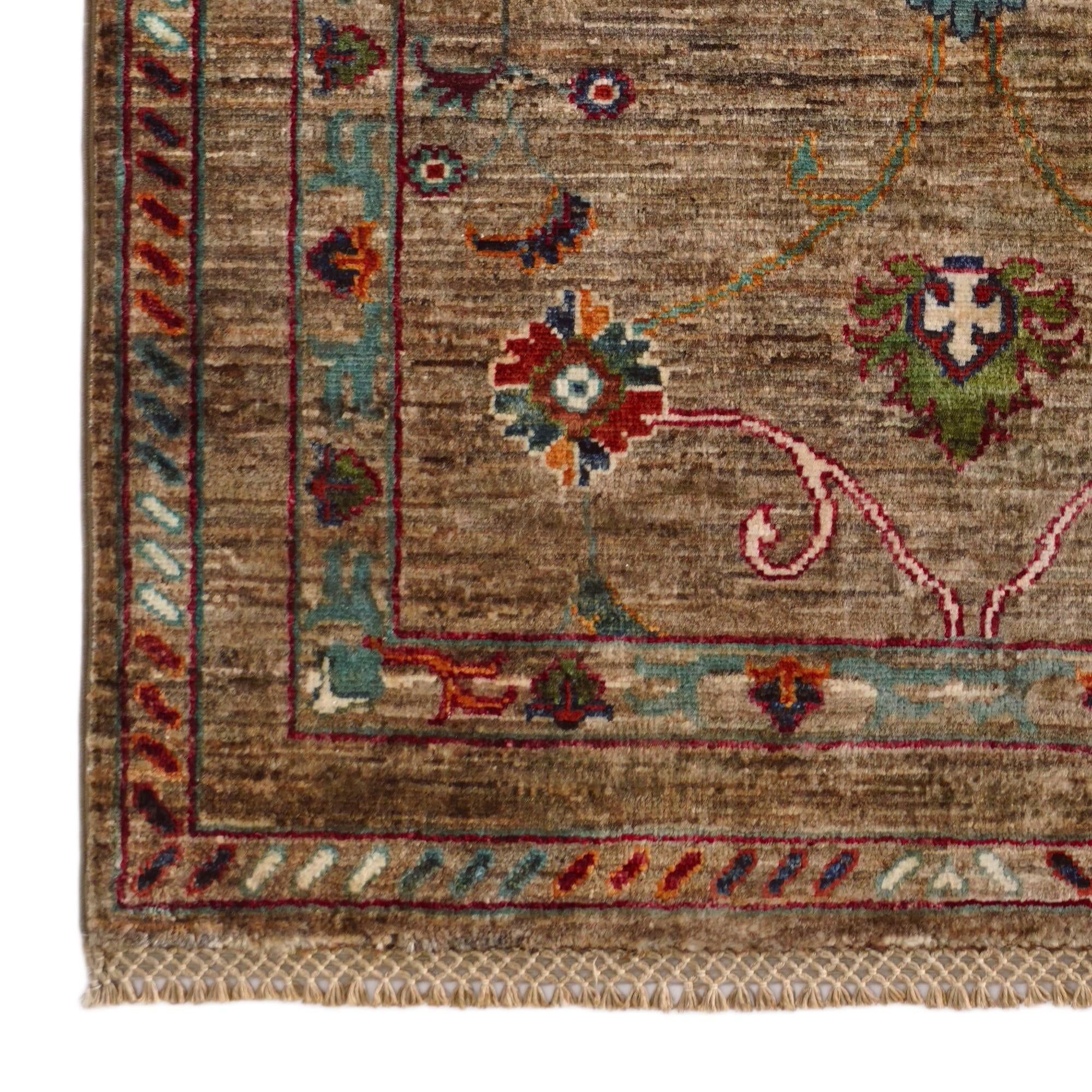 2' 9 x 4' 2 Hand Knotted Ariana Ziegler Rug