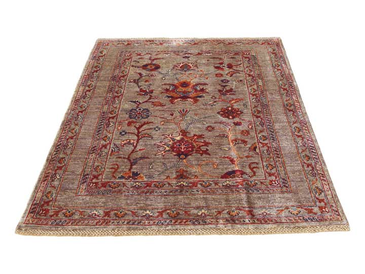 3' 5 x 4' 11 Hand Knotted Ariana Ziegler Rug