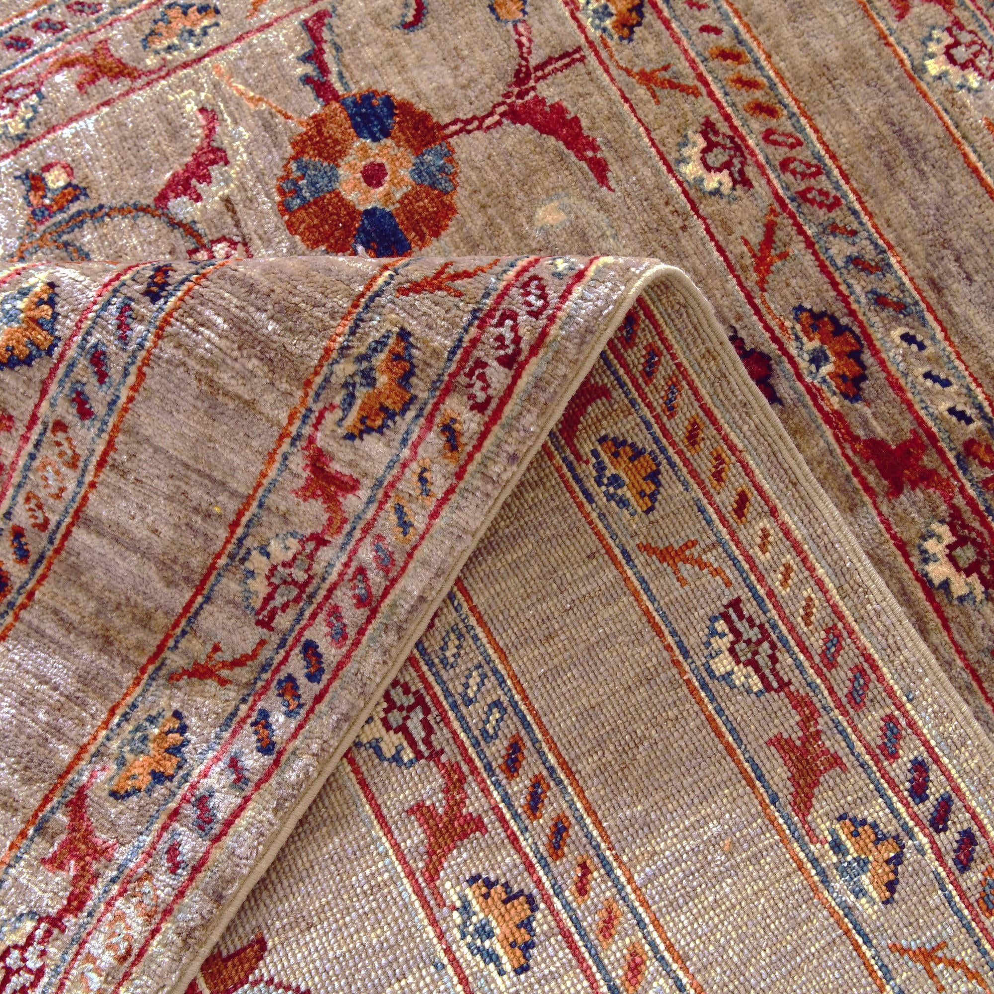 3' 5 x 4' 11 Hand Knotted Ariana Ziegler Rug