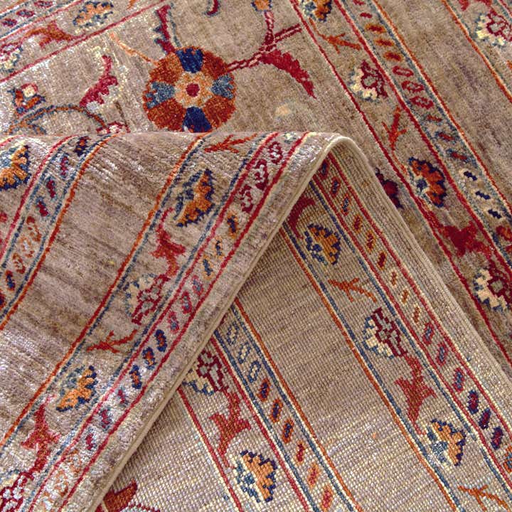 3' 5 x 4' 11 Hand Knotted Ariana Ziegler Rug