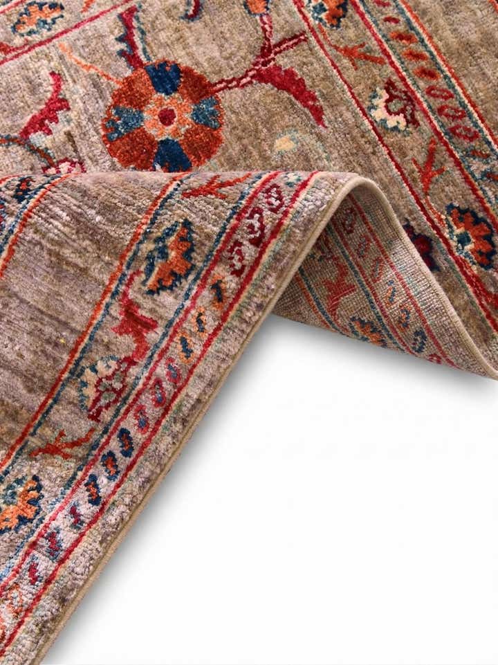 3' 5 x 4' 11 Hand Knotted Ariana Ziegler Rug