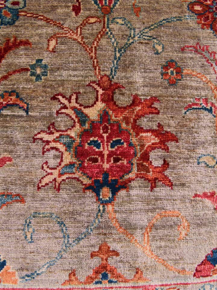 3' 5 x 4' 11 Hand Knotted Ariana Ziegler Rug