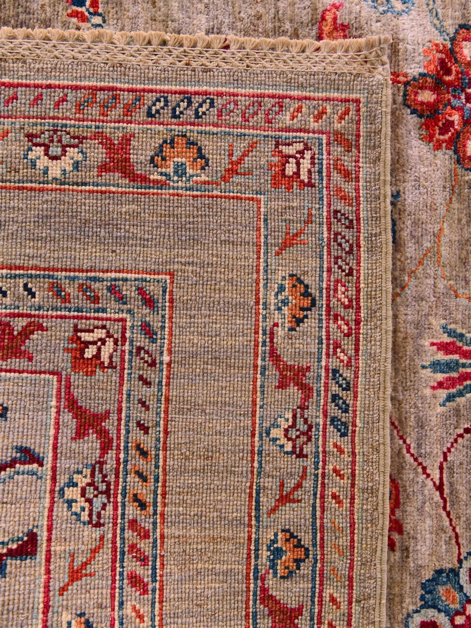3' 5 x 4' 11 Hand Knotted Ariana Ziegler Rug