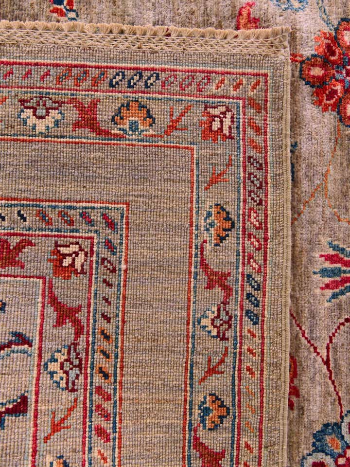 3' 5 x 4' 11 Hand Knotted Ariana Ziegler Rug