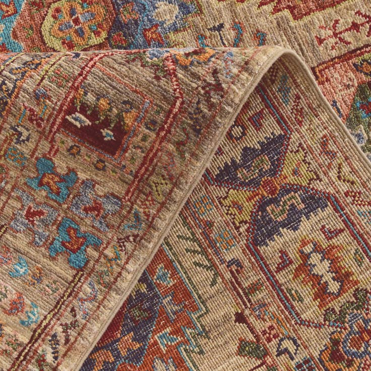 Detail image of 4' x 6' 2 Hand Knotted Ariana Ziegler Rug