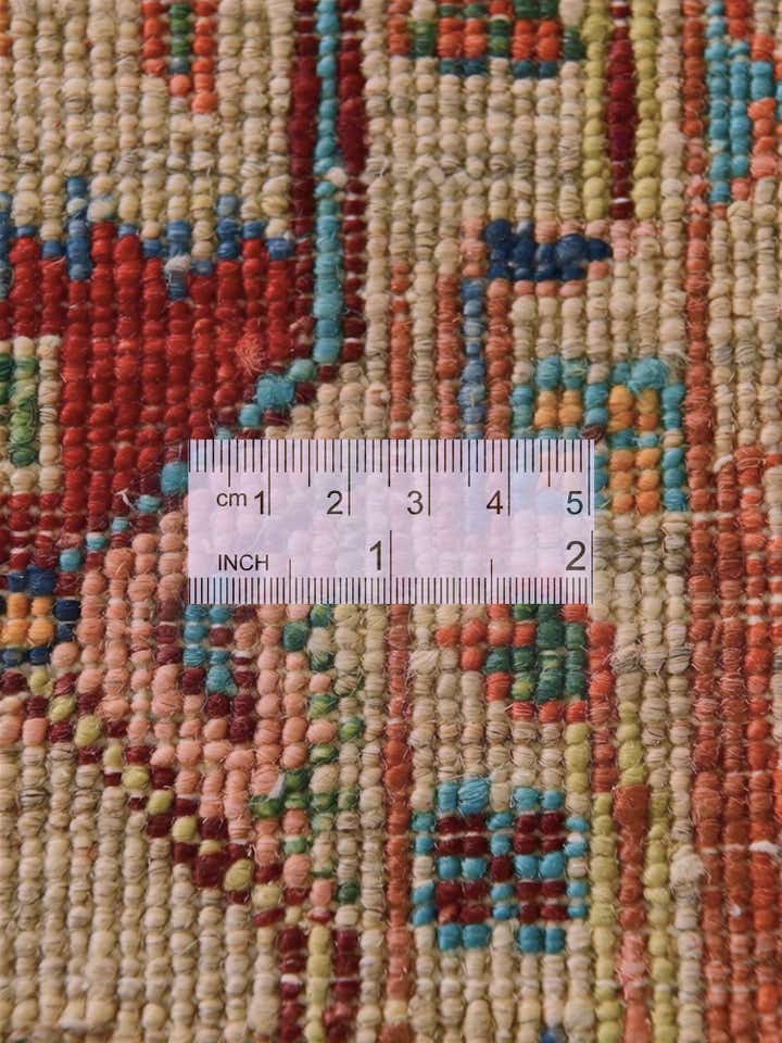 4' x 6' 2 Hand Knotted Ariana Ziegler Rug