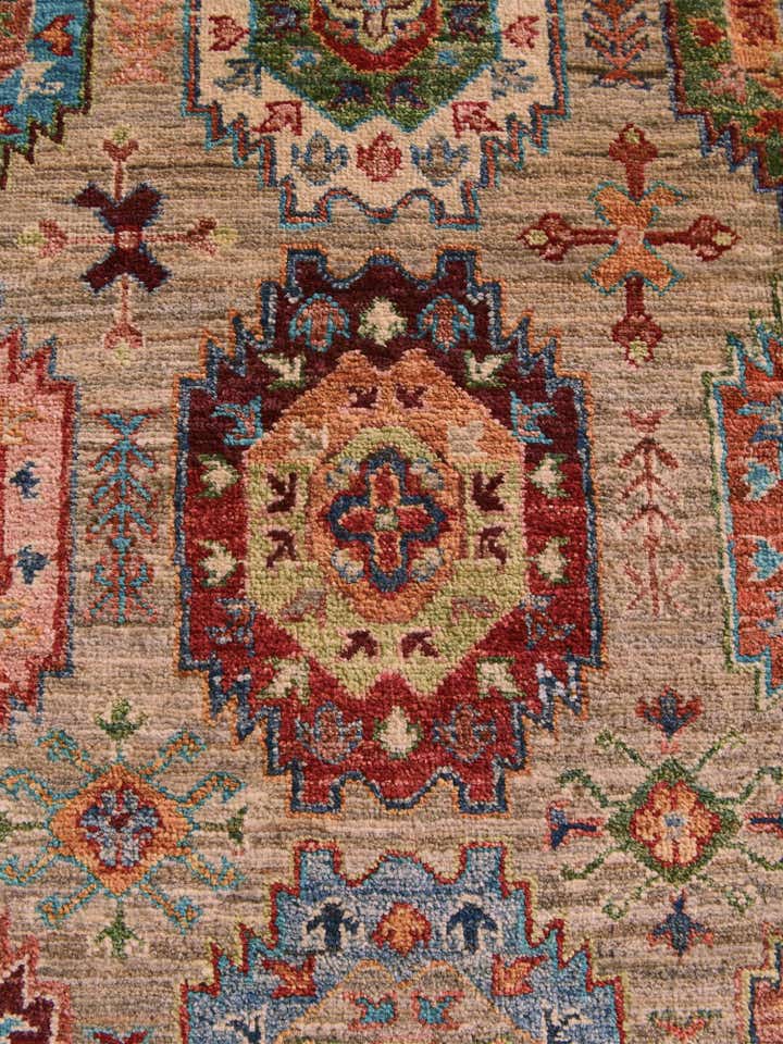 4' x 6' 2 Hand Knotted Ariana Ziegler Rug
