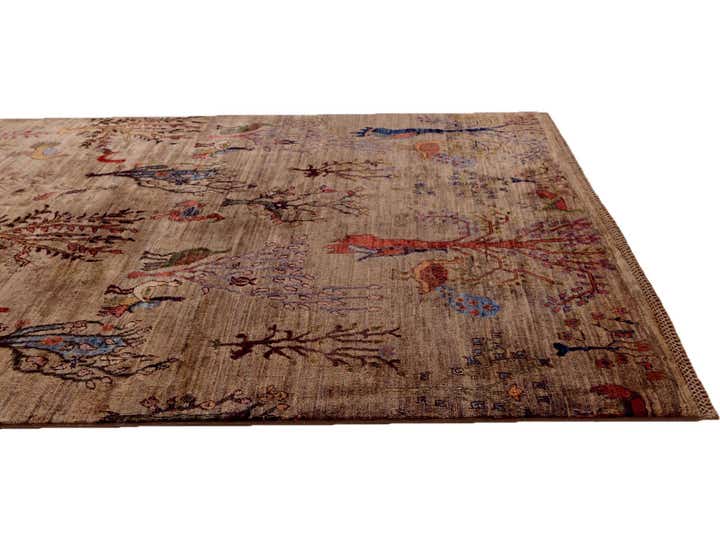 5' x 6' 5 Hand Knotted Ariana Ziegler Rug