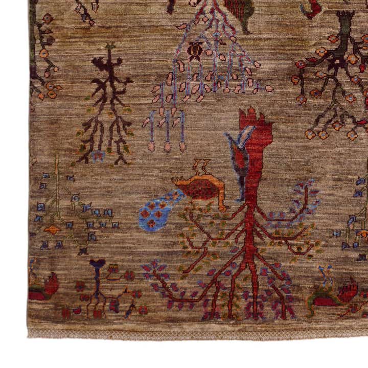 5' x 6' 5 Hand Knotted Ariana Ziegler Rug