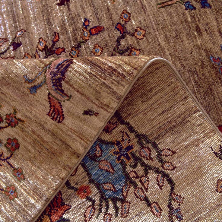Detail image of 5' x 6' 5 Hand Knotted Ariana Ziegler Rug