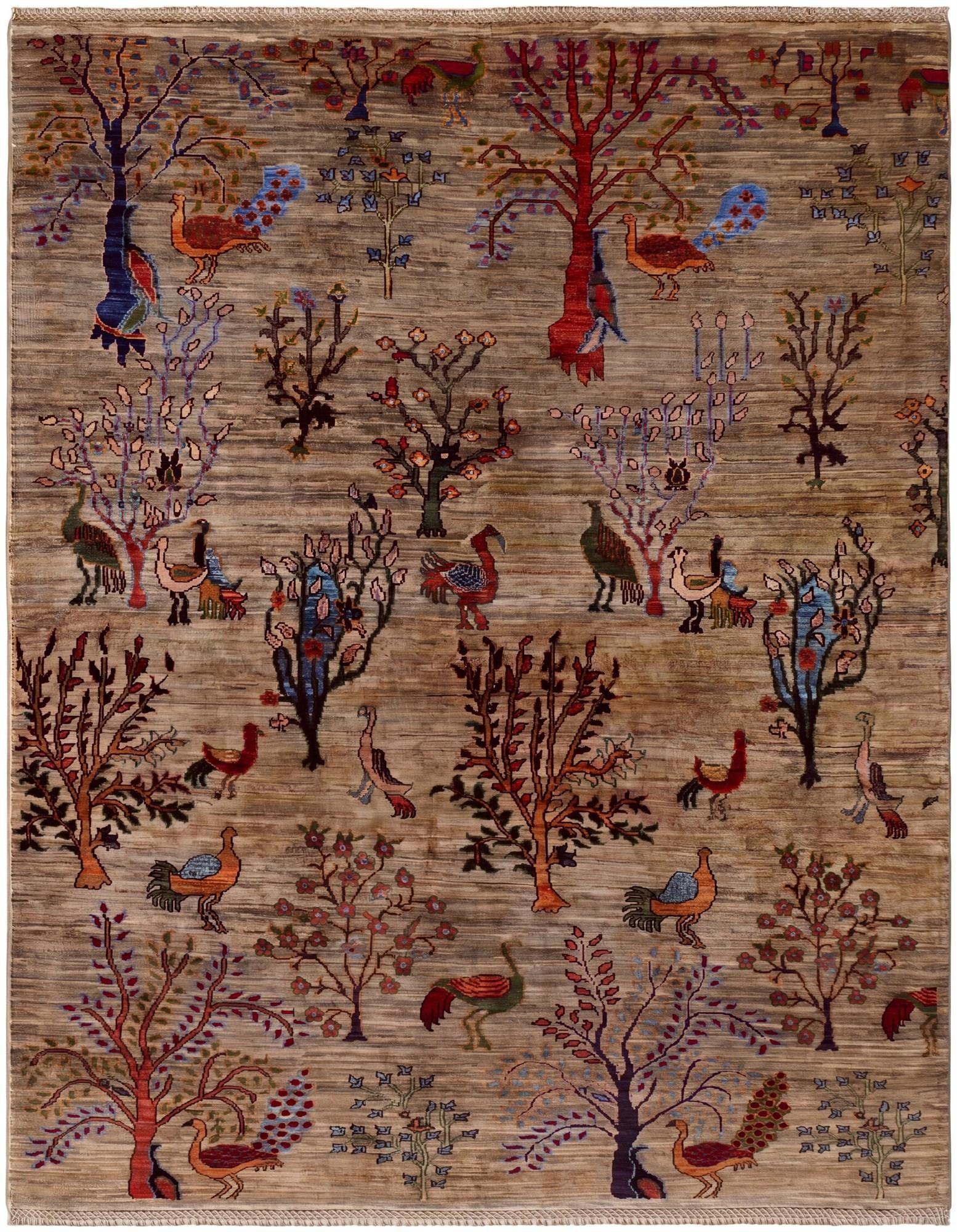 5' x 6' 5 Hand Knotted Ariana Ziegler Rug