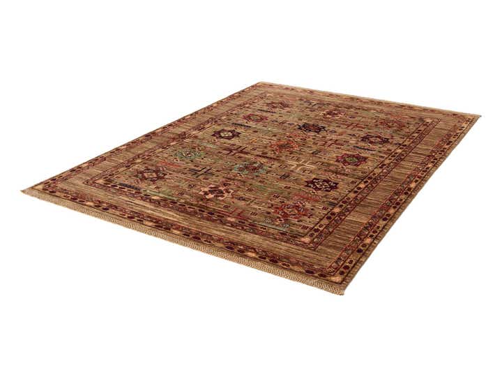 5' 1 x 6' 10 Hand Knotted Ariana Ziegler Rug
