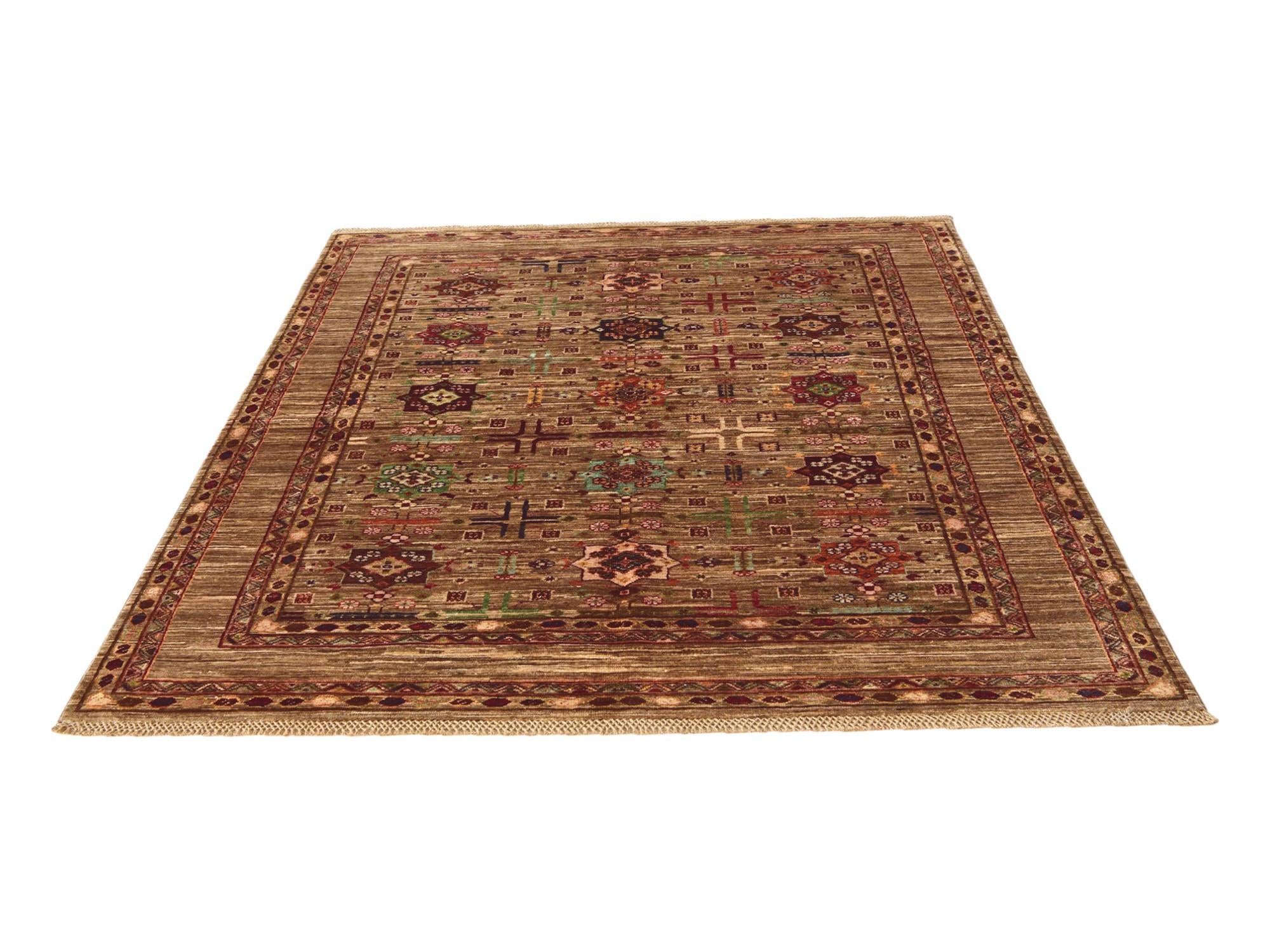 5' 1 x 6' 10 Hand Knotted Ariana Ziegler Rug