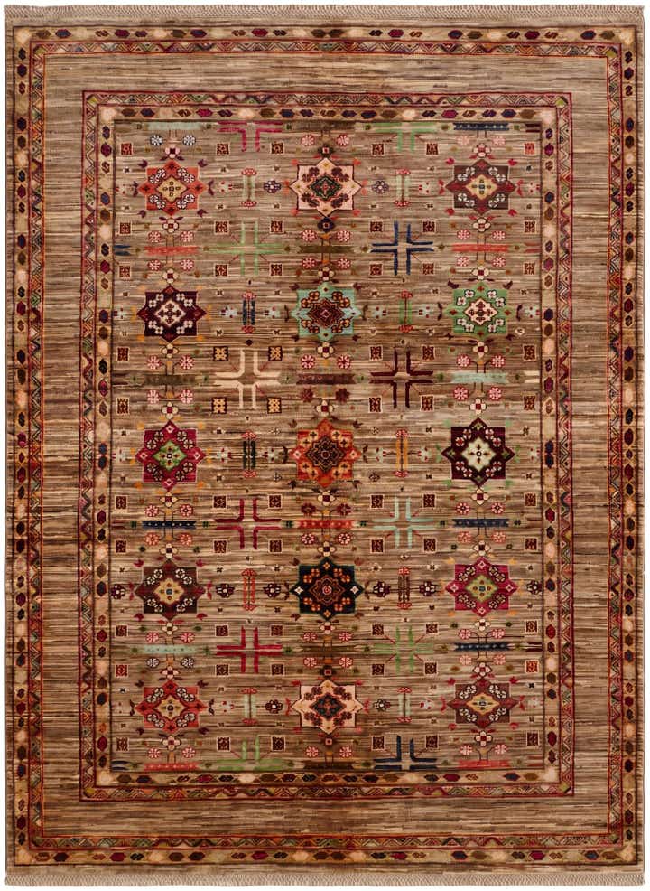 5' 1 x 6' 10 Hand Knotted Ariana Ziegler Rug