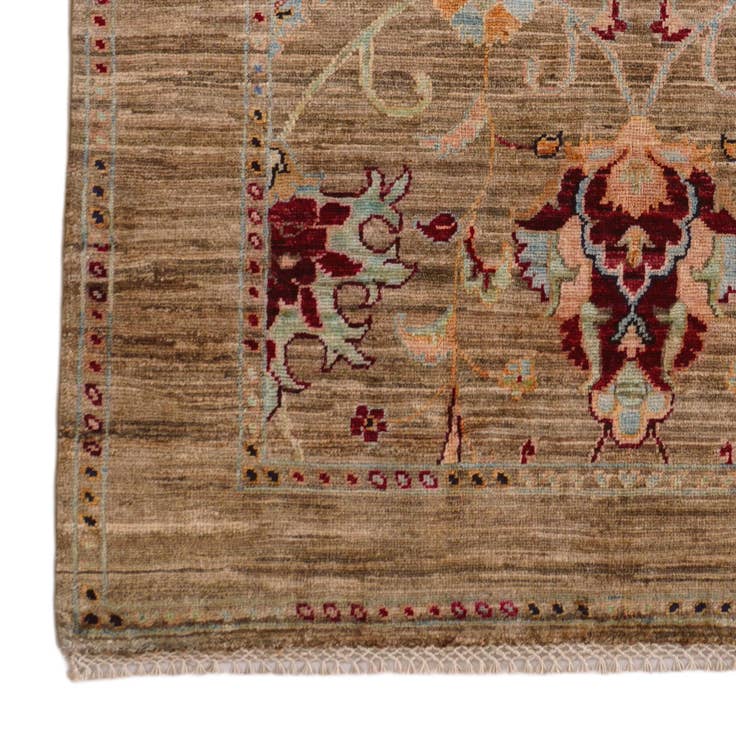Detail image of 3' 2 x 5' 1 Hand Knotted Ariana Ziegler Rug