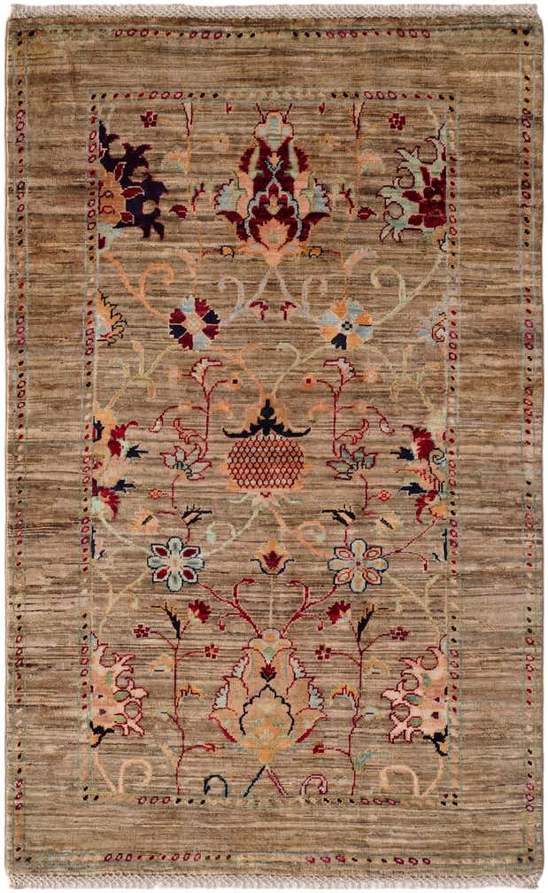 3' 2 x 5' 1 Hand Knotted Ariana Ziegler Rug