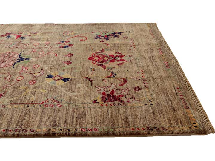 3' 5 x 4' 11 Hand Knotted Ariana Ziegler Rug