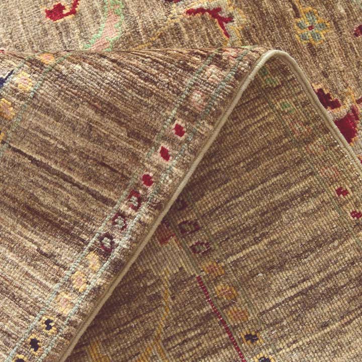 3' 5 x 4' 11 Hand Knotted Ariana Ziegler Rug