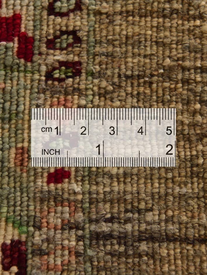 Detail image of 3' 5 x 4' 11 Hand Knotted Ariana Ziegler Rug
