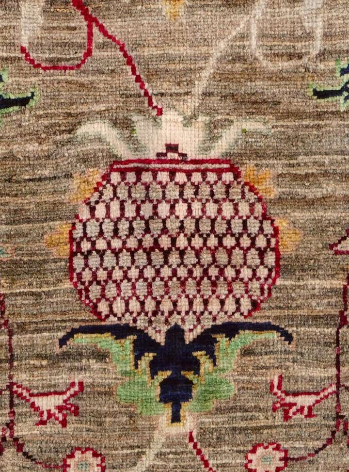 3' 5 x 4' 11 Hand Knotted Ariana Ziegler Rug