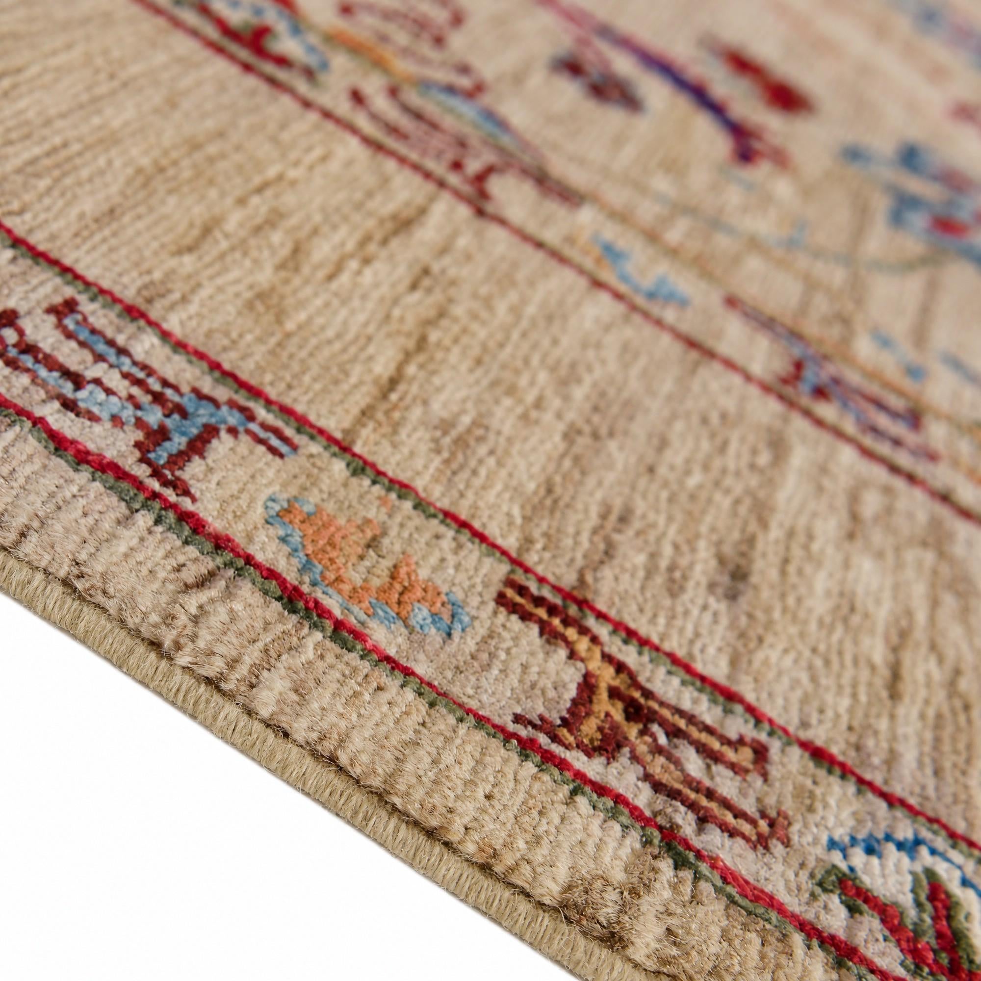 120cm x 180cm Hand Knotted Ariana Ziegler Rug
