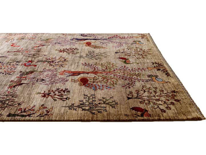 5' 1 x 6' 8 Hand Knotted Ariana Ziegler Rug
