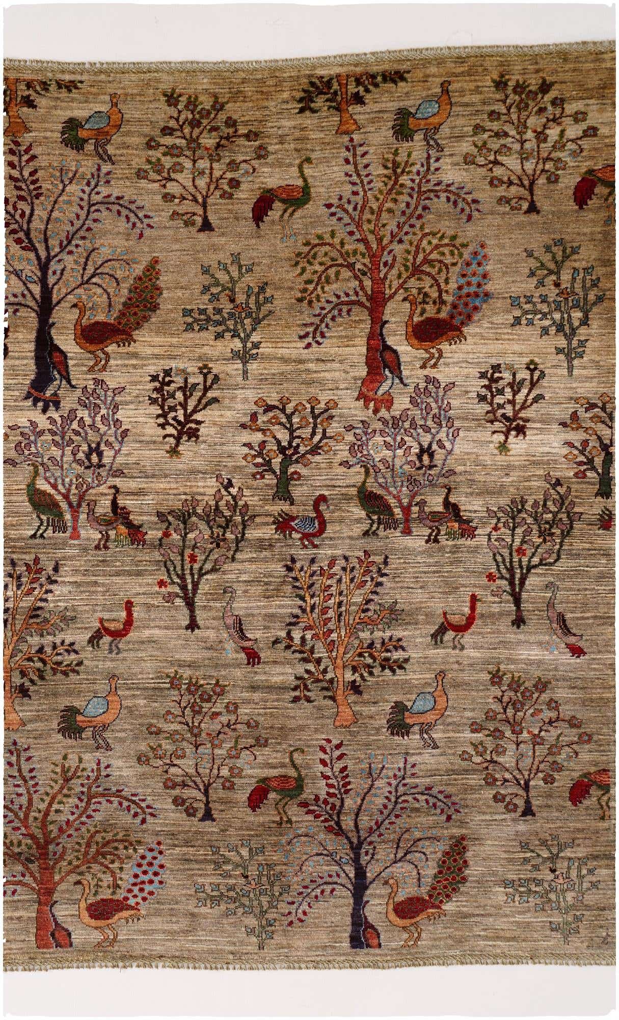 5' 1 x 6' 8 Hand Knotted Ariana Ziegler Rug
