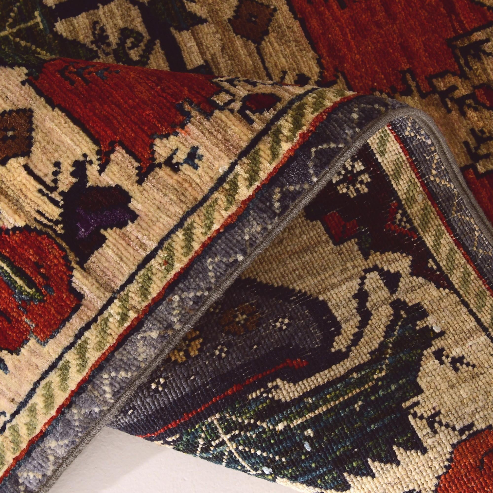 2' 8 x 4' Hand Knotted Ariana Ziegler Rug
