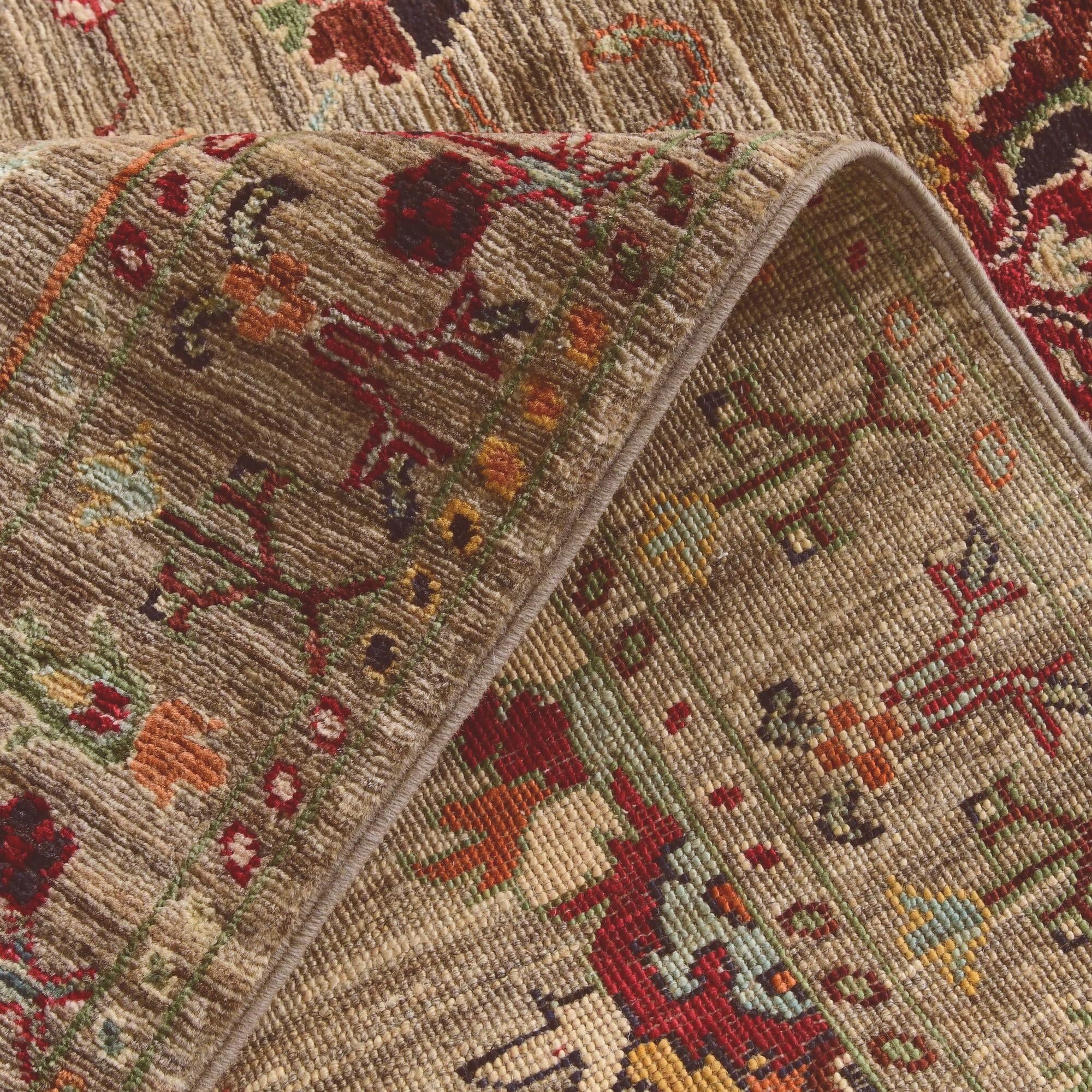 3' 2 x 4' 10 Hand Knotted Ariana Ziegler Rug