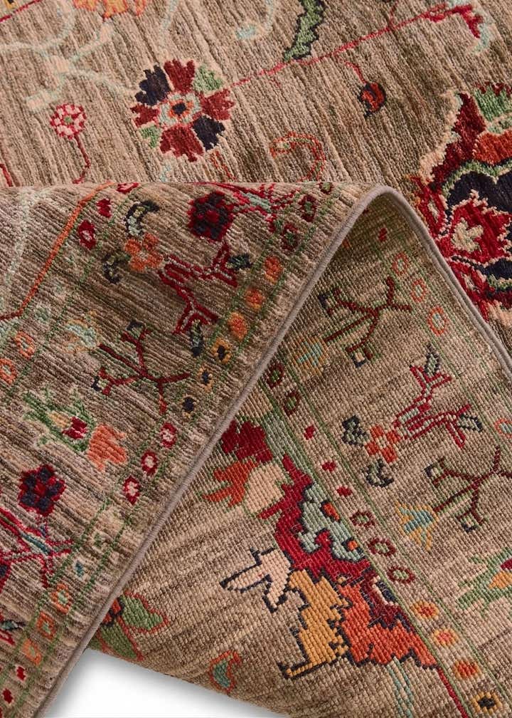 3' 2 x 4' 10 Hand Knotted Ariana Ziegler Rug