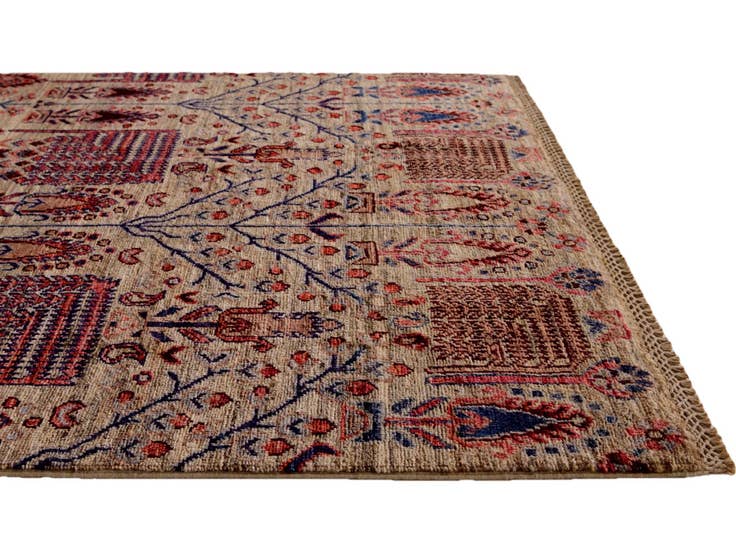 Detail image of 3' 4 x 5' Hand Knotted Ariana Ziegler Rug