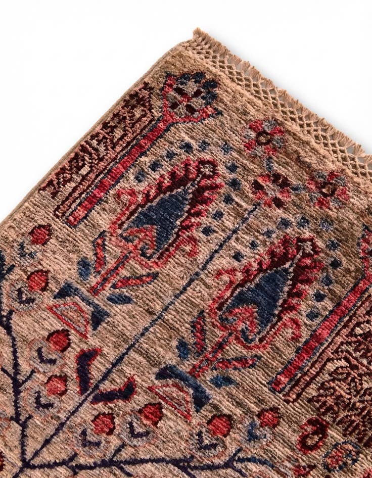 Detail image of 3' 4 x 5' Hand Knotted Ariana Ziegler Rug