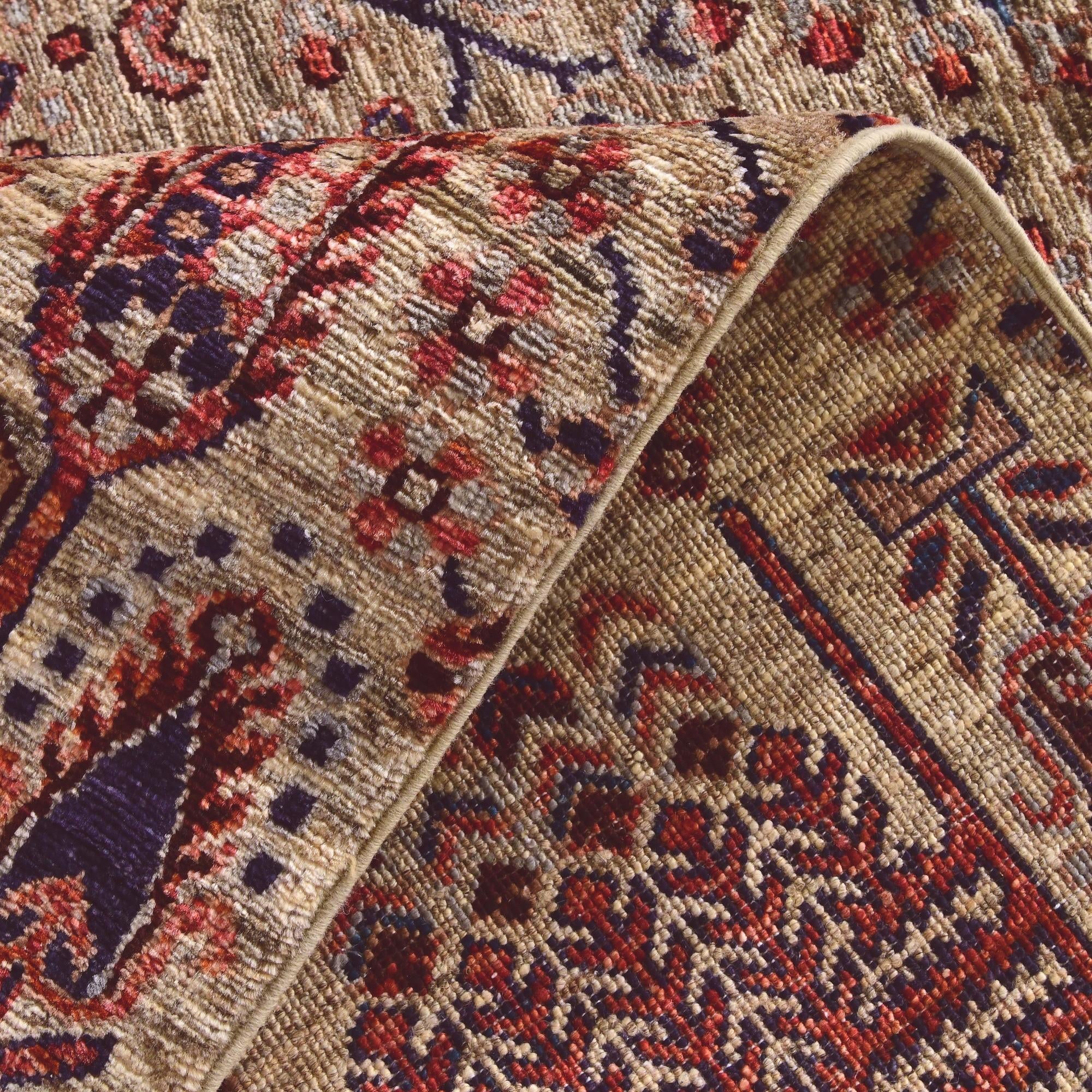 3' 4 x 5' Hand Knotted Ariana Ziegler Rug