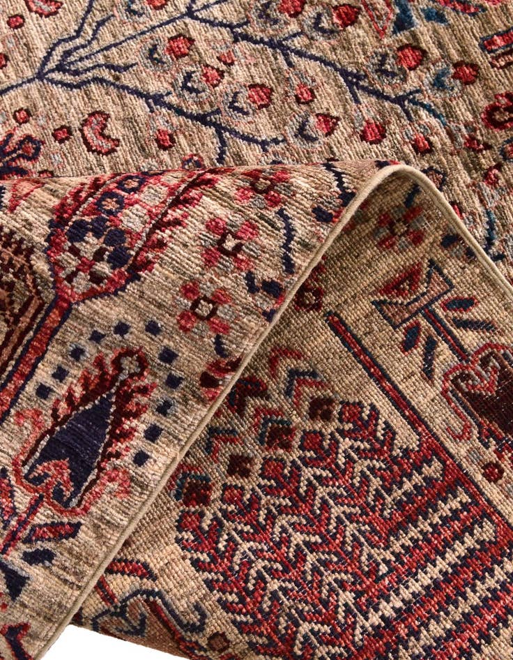 Detail image of 3' 4 x 5' Hand Knotted Ariana Ziegler Rug