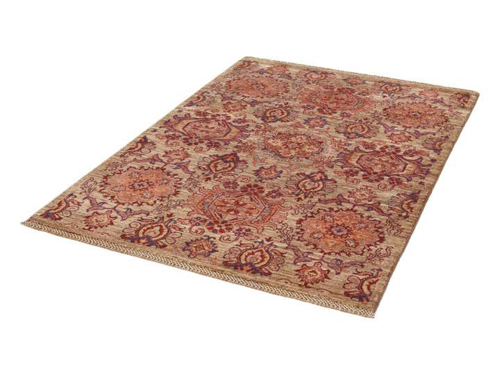 3' 5 x 4' 10 Hand Knotted Ariana Ziegler Rug