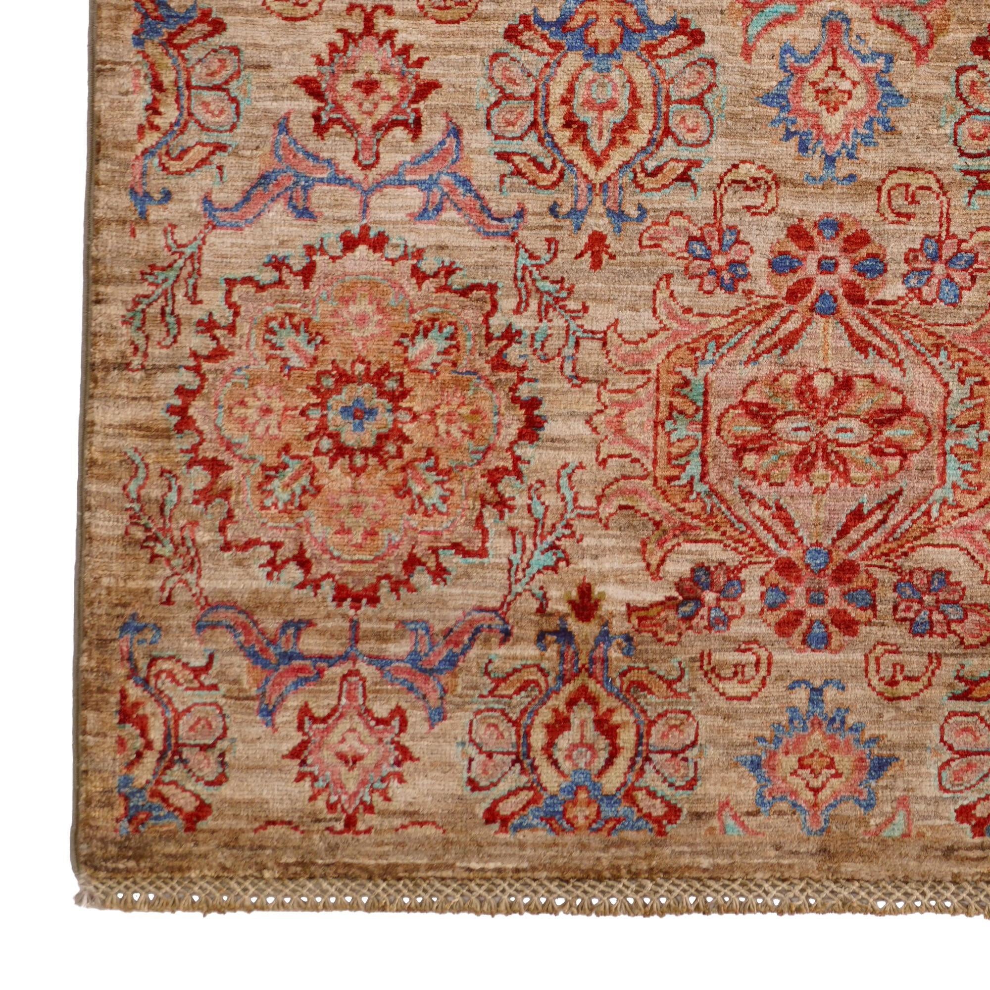3' 5 x 4' 10 Hand Knotted Ariana Ziegler Rug